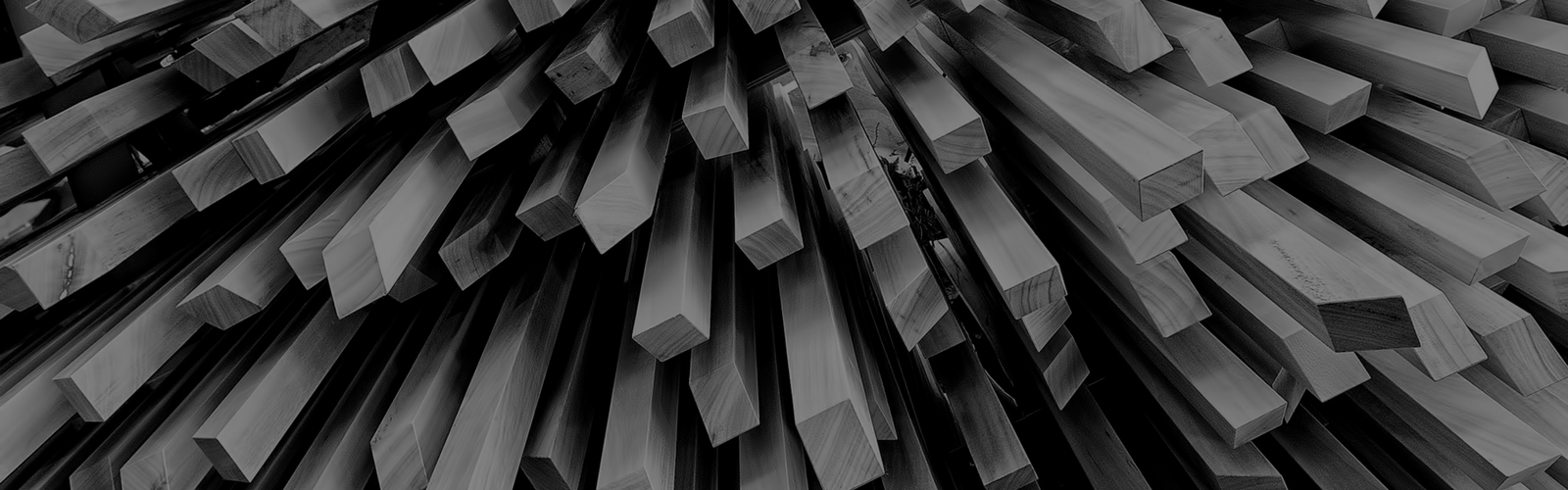 Black and white 3D rectangles