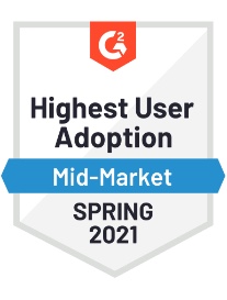 Highest User Adoption Award Logo