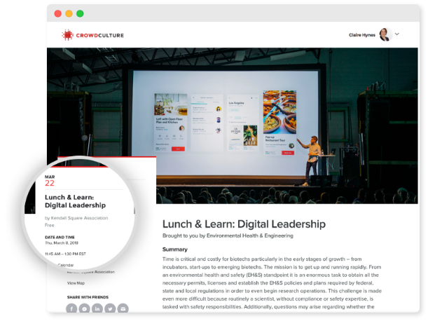 Deliver at scale- platform example